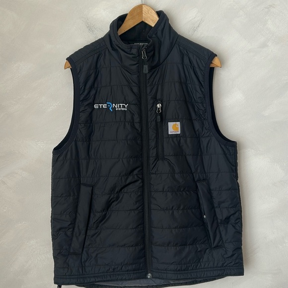 Carhartt Men’s Rain Defender® Insulated Vest - Relaxed Fit Size Medium - Picture 1 of 12